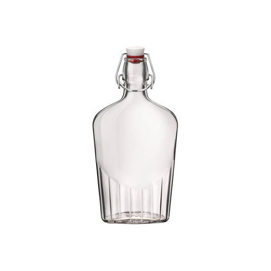 Bormioli Rocco Fiaschetta Pocket Flask 515ml With Swing Top Lid - Kitchenly