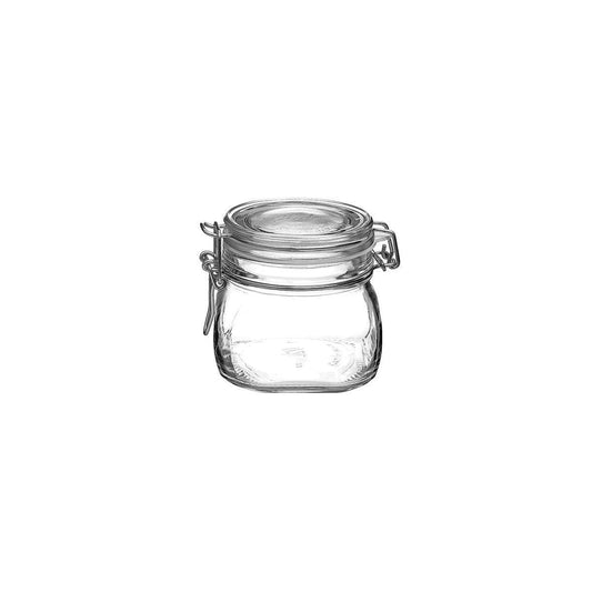 Bormioli Rocco Fido Jar Clear Lid 106x98mm / 500ml - Kitchenly