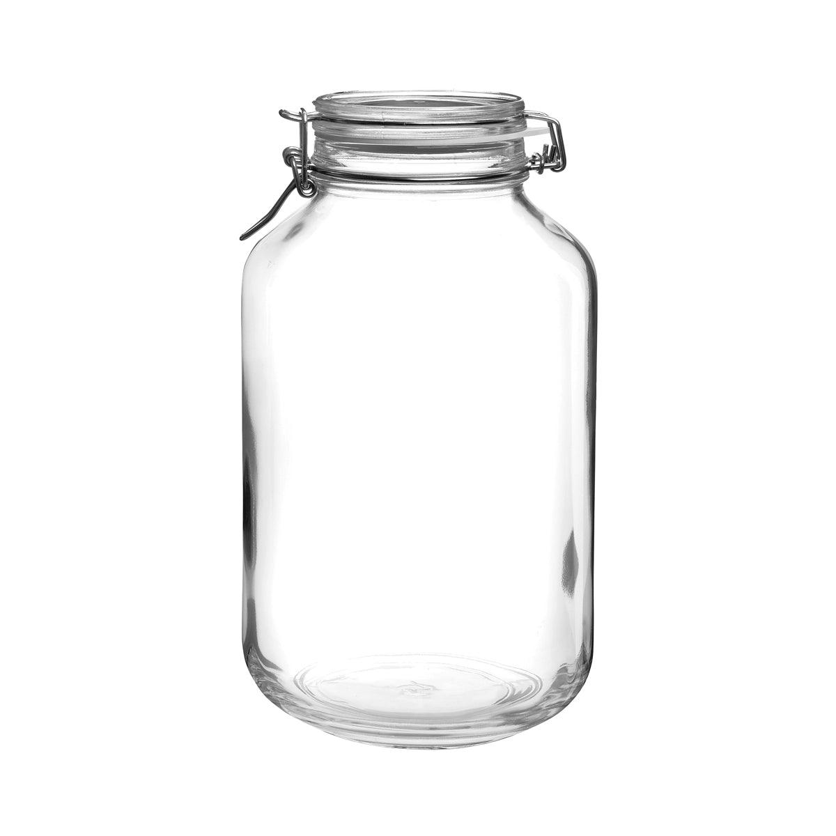 Bormioli Rocco Fido Jar Clear Lid 160x279mm / 4000ml - Kitchenly