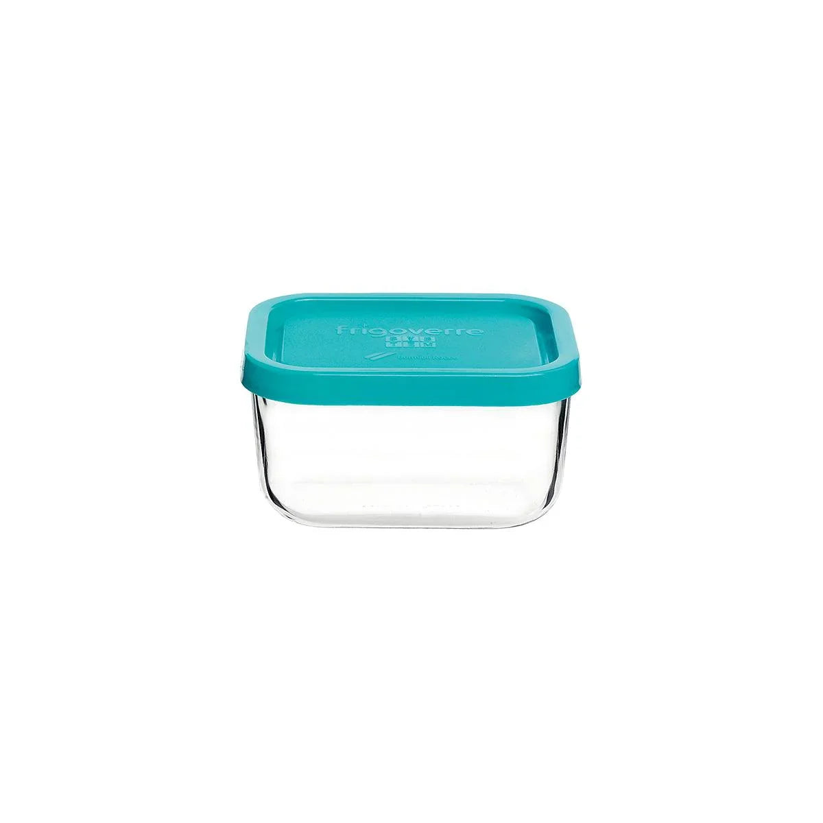 Bormioli Rocco Frigoverre Square Container with Blue Lid 220x220x94mm / 2800ml - Kitchenly