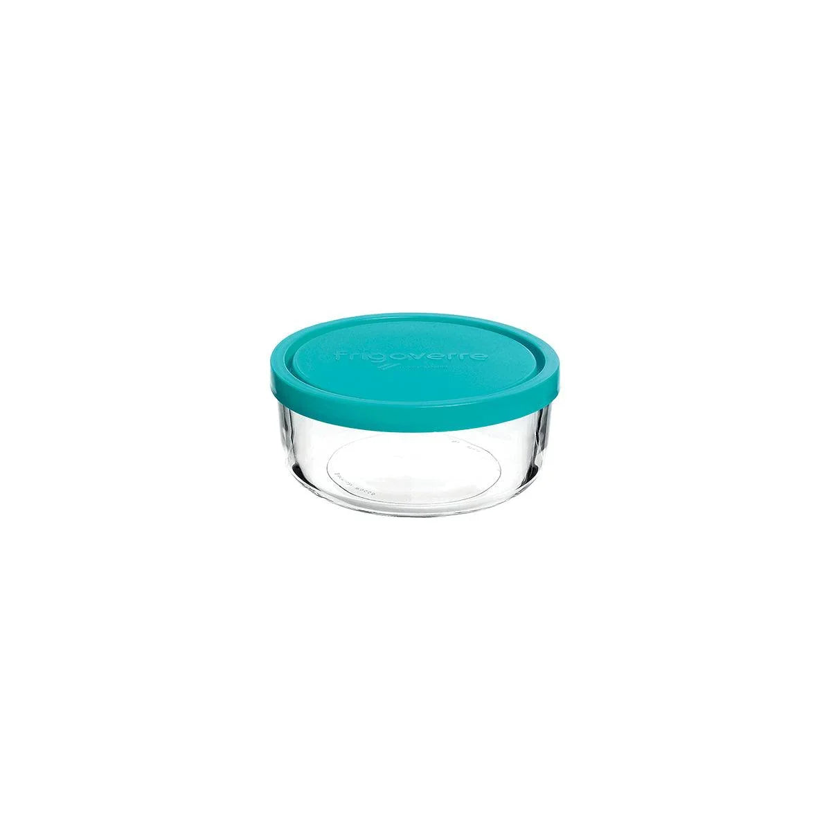Bormioli Rocco Frigoverre Round Container with Blue Lid 150x65mm / 750ml - Kitchenly