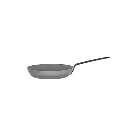 Chef Inox Frypan Black Steel 240x45mm - Kitchenly