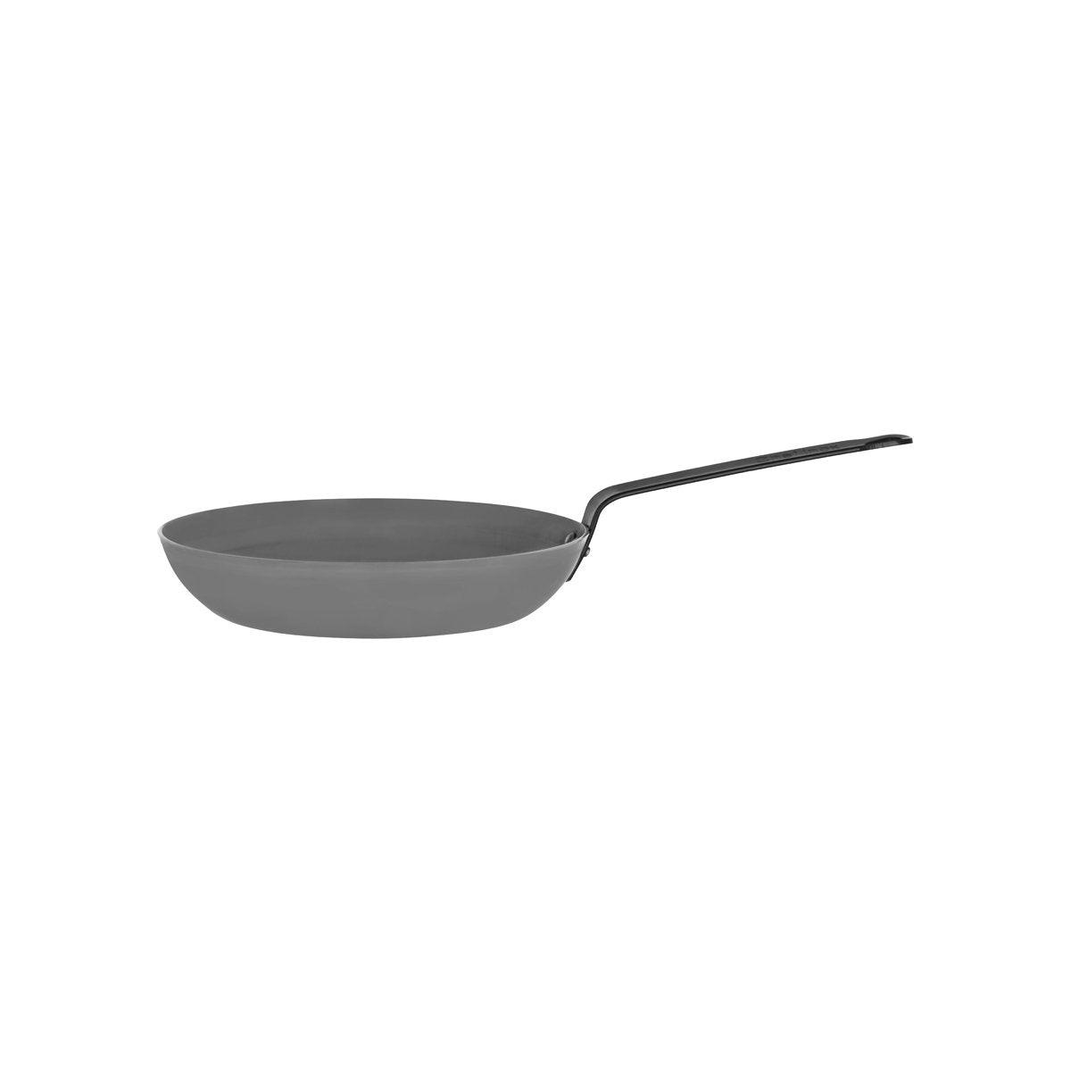 Chef Inox Frypan Black Steel 280x50mm - Kitchenly