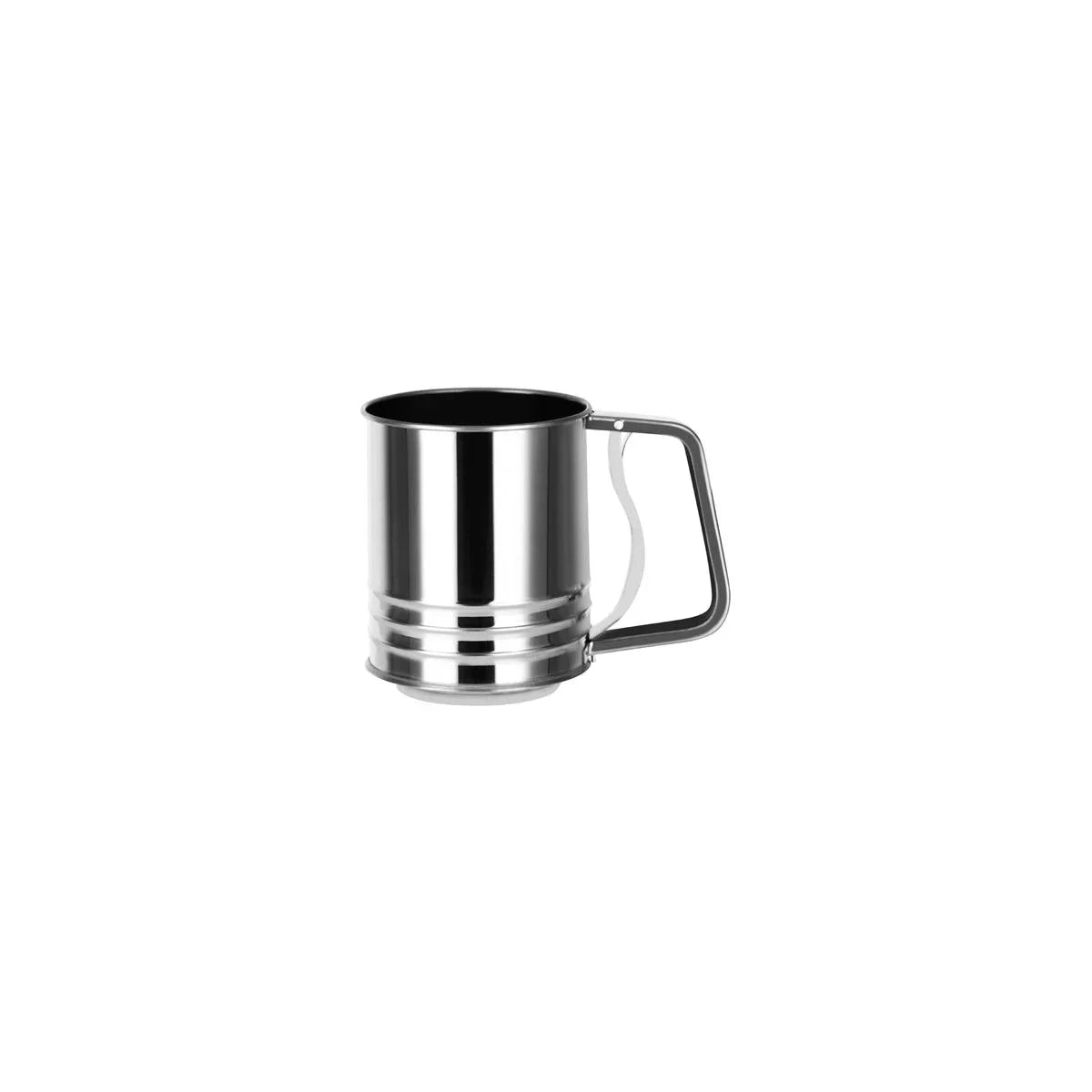 Chef Inox Flour Sifter 3 Cup Squeeze Handle 95x128mm - Kitchenly