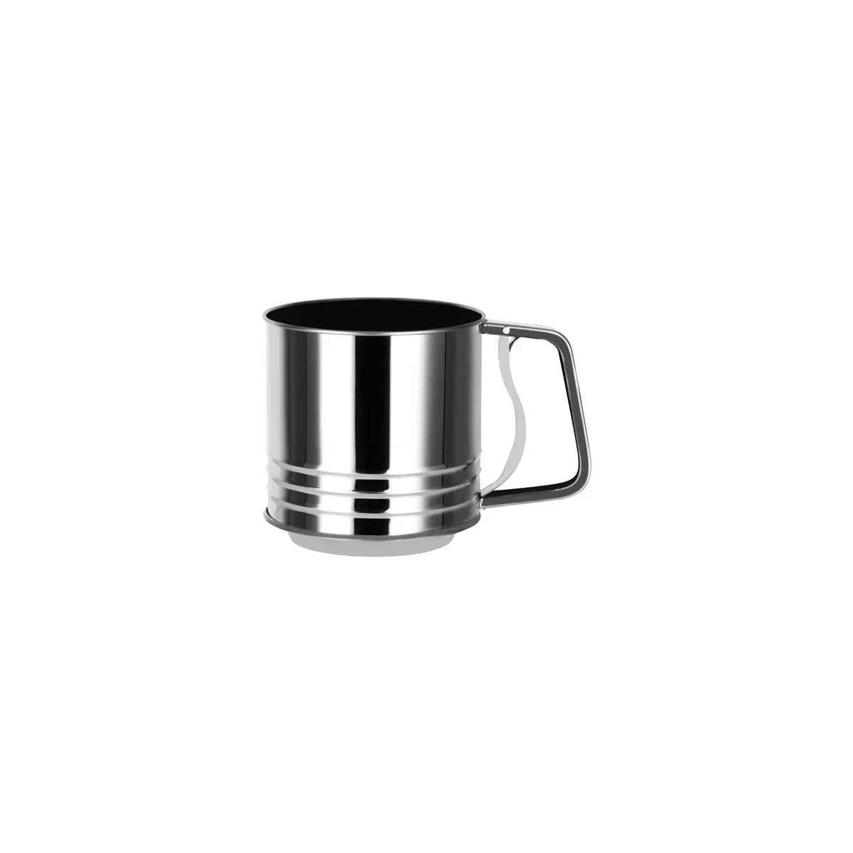 Chef Inox Flour Sifter 5 Cup Squeeze Handle 125x130mm - Kitchenly