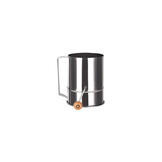 Chef Inox Flour Sifter 5 Cup Crank Handle 105x145mm