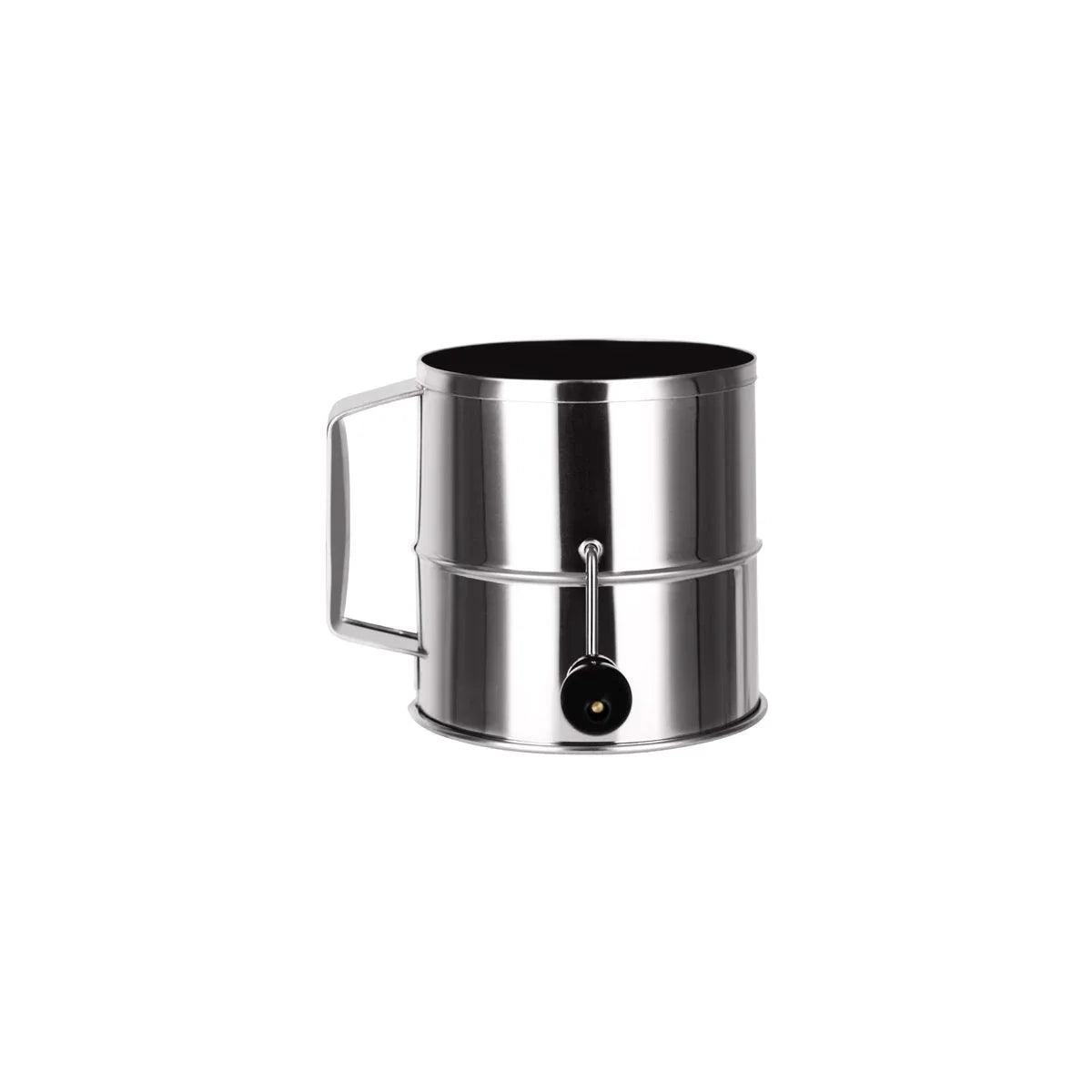 Chef Inox Flour Sifter 8 Cup Crank Handle 155x165mm - Kitchenly