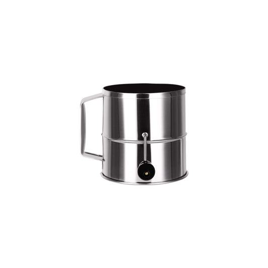 Chef Inox Flour Sifter 8 Cup Crank Handle 155x165mm