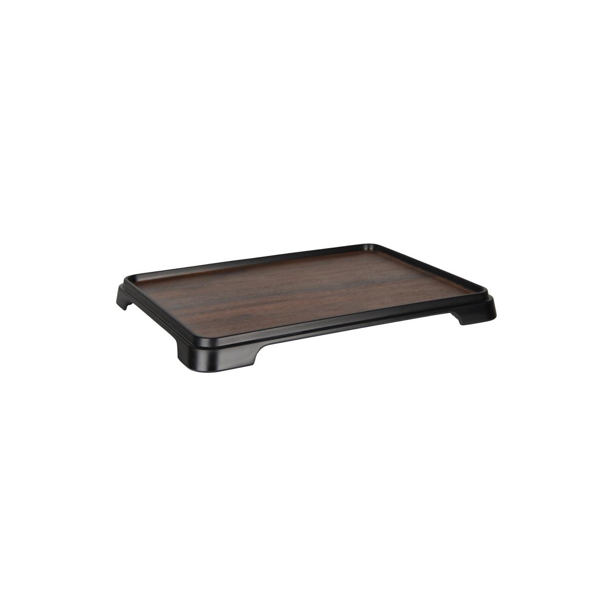 Zicco Bento Box Walnut / Black Inroom Tray Riser - Kitchenly