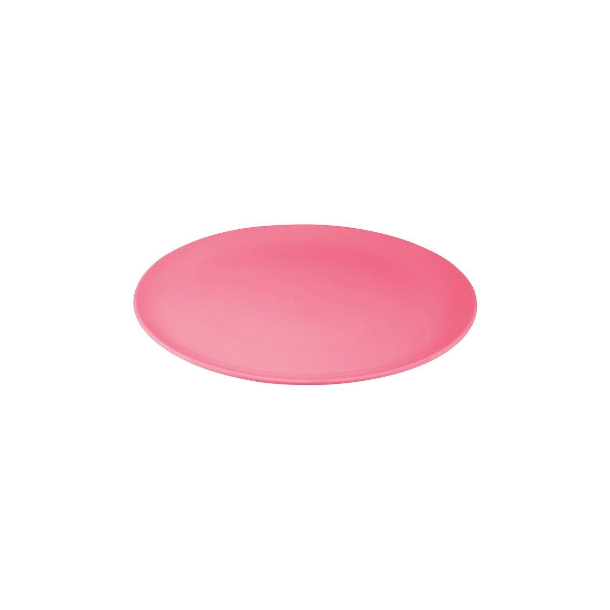 JAB Melamine Sorbet Round Plate Coupe 254mm (Box of 6) - Kitchenly