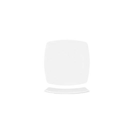Superware White Square Plate Coupe 190x190mm (Box of 12) - Kitchenly