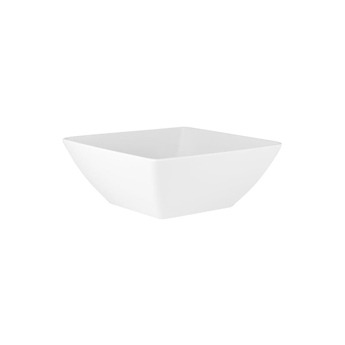 Superware White Square Serving Bowl 260x260x110mm (Box of 6) - Kitchenly