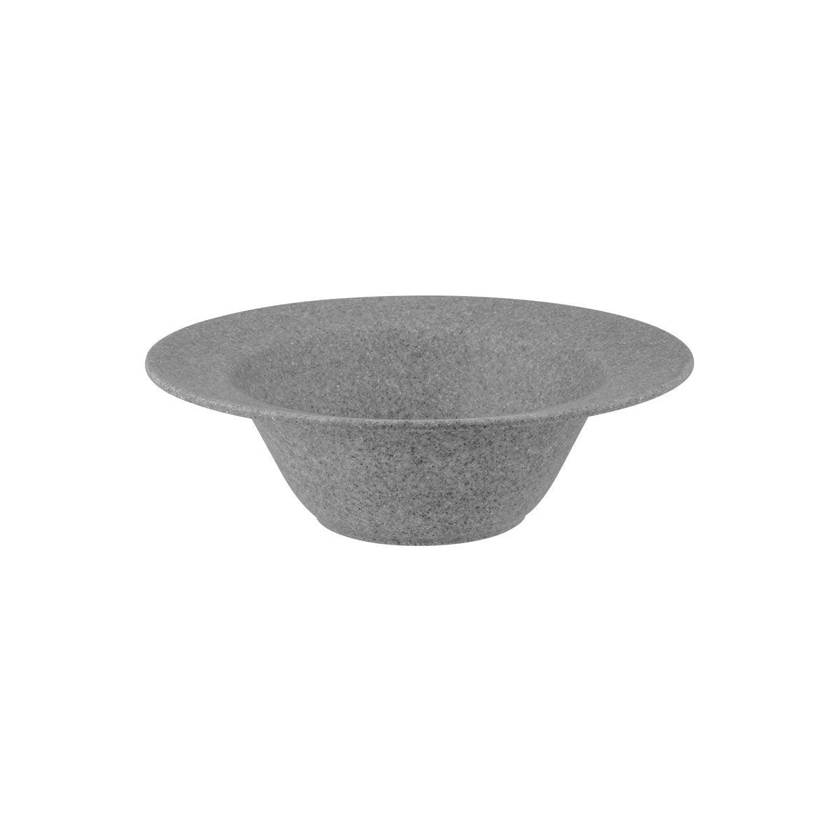JAB Melamine Concrete Round Deep Bowl With Rim 285x91mm - Kitchenly