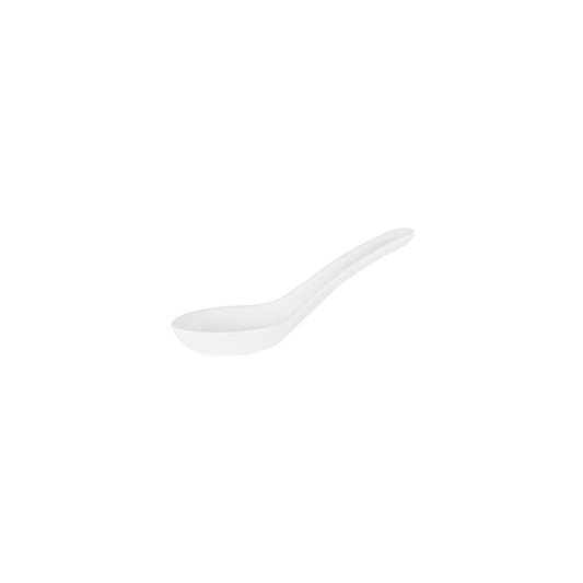 Superware White Chinese Spoon 135mm (Box of 12) - Kitchenly