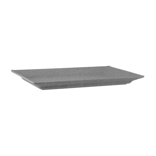 JAB Melamine Concrete Rectangular Platter 440x270x37mm