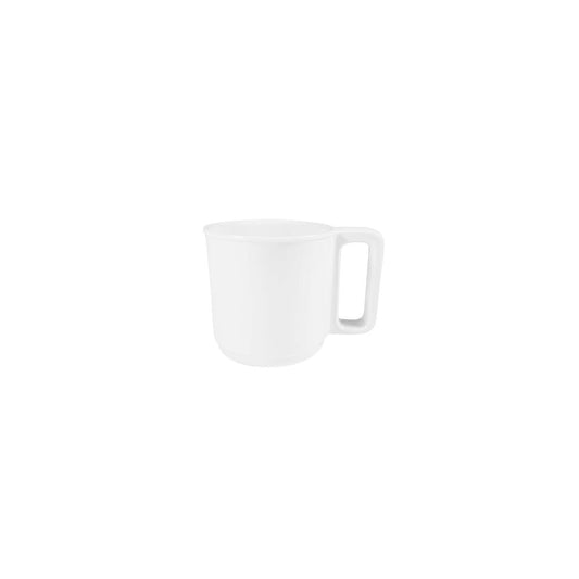 Superware White Coffe Mug Stackable 350ml (Box of 12) - Kitchenly