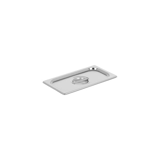 Chef Inox Anti-Jam Steam Pan Cover 1/3 Size 325x180mm - Kitchenly