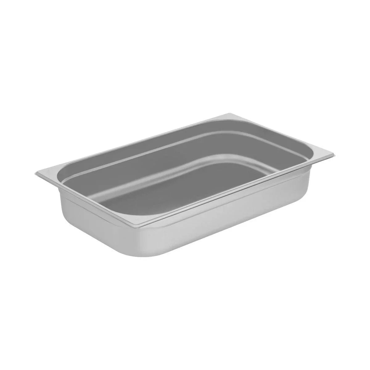 Chef Inox Anti-Jam Steam Pan 1/1 Size 530x325x100mm / 13.7Lt - Kitchenly