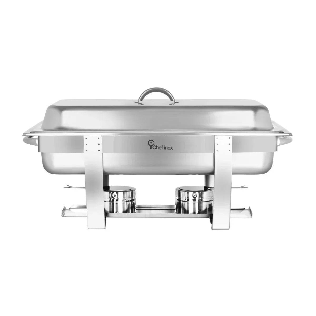 Chef Inox Economy Stackable Rectangular 1/1 Size Chafer - Kitchenly