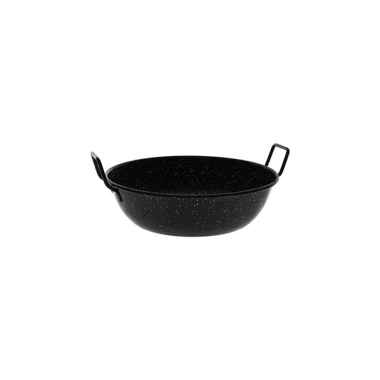 Garcima Paella Pan Enamelled Deep 280x85mm - Kitchenly
