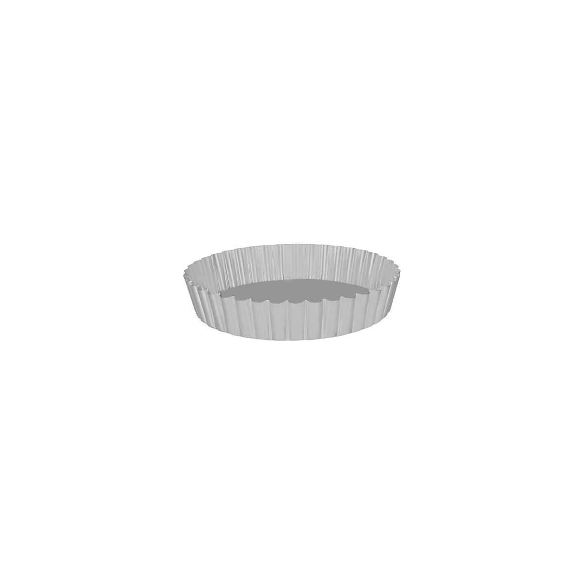 Guery Cake Pan Round Fluted Loose Base 250x47mm - Kitchenly