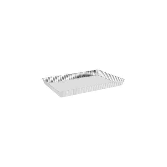 Guery Quiche Pan Rectangular Fluted Loose Base 300x210x25mm