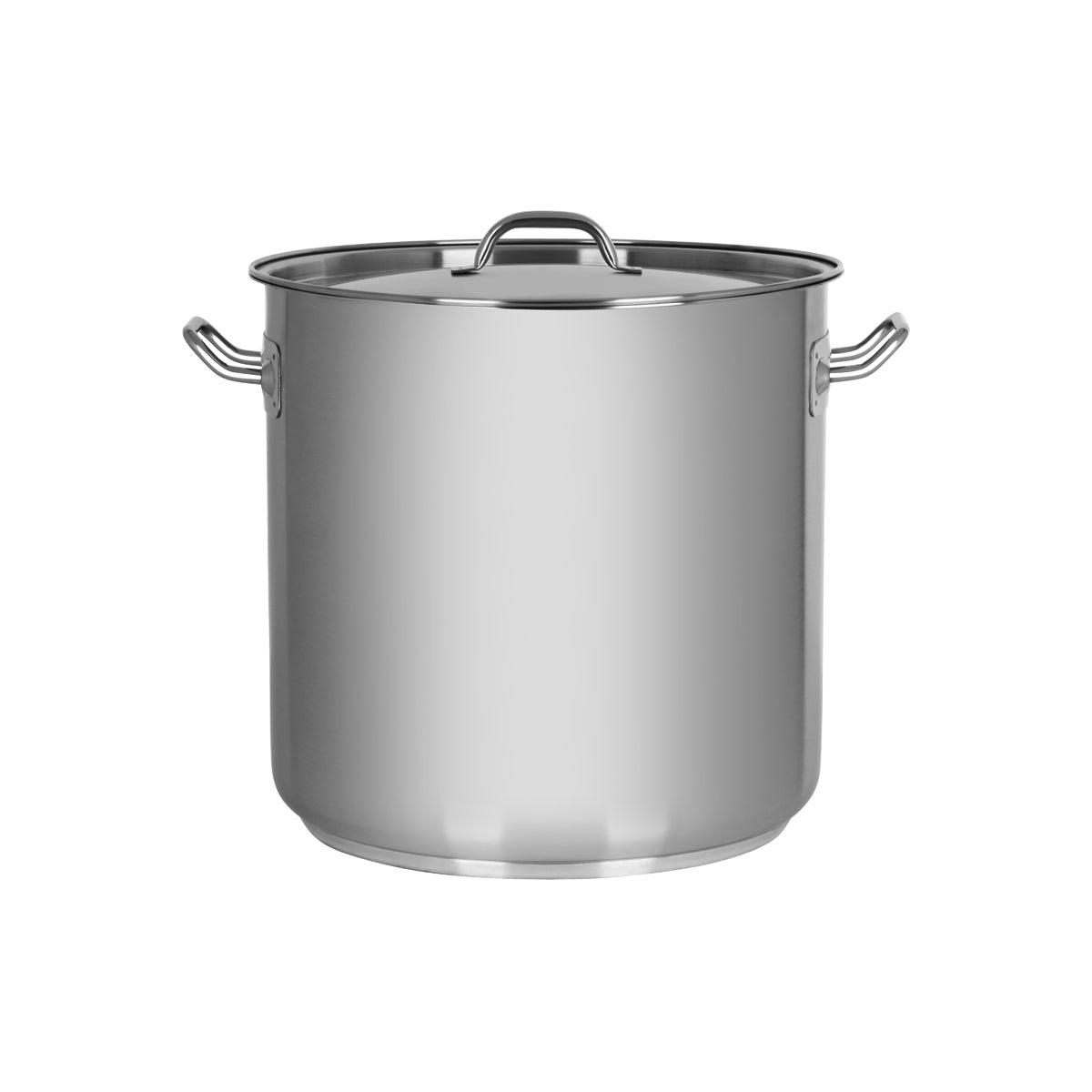 Chef Inox Elite Stockpot with Lid 320x320mm / 25.50Lt - Kitchenly