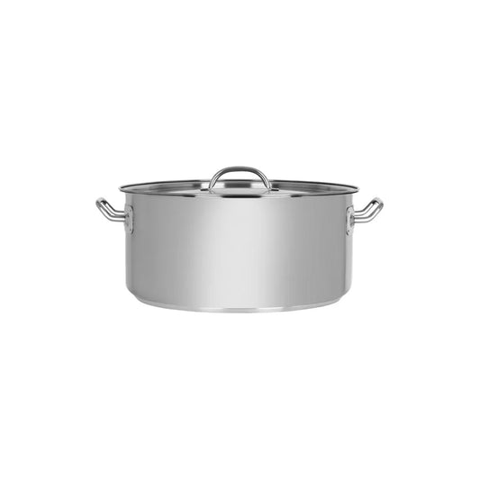 Chef Inox Elite Casserole with Lid 320x150mm / 12Lt - Kitchenly