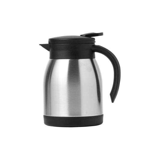 Chef Inox Serve Jug Flat Lid Satin Finish 0.6Lt - Kitchenly