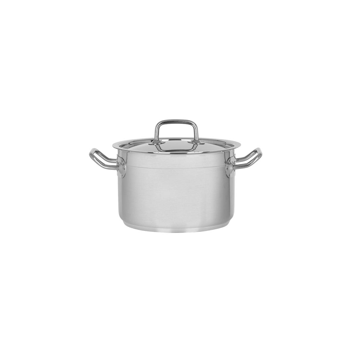 Chef Inox Professional Saucepot with Lid 200x130mm / 4.0Lt - Kitchenly