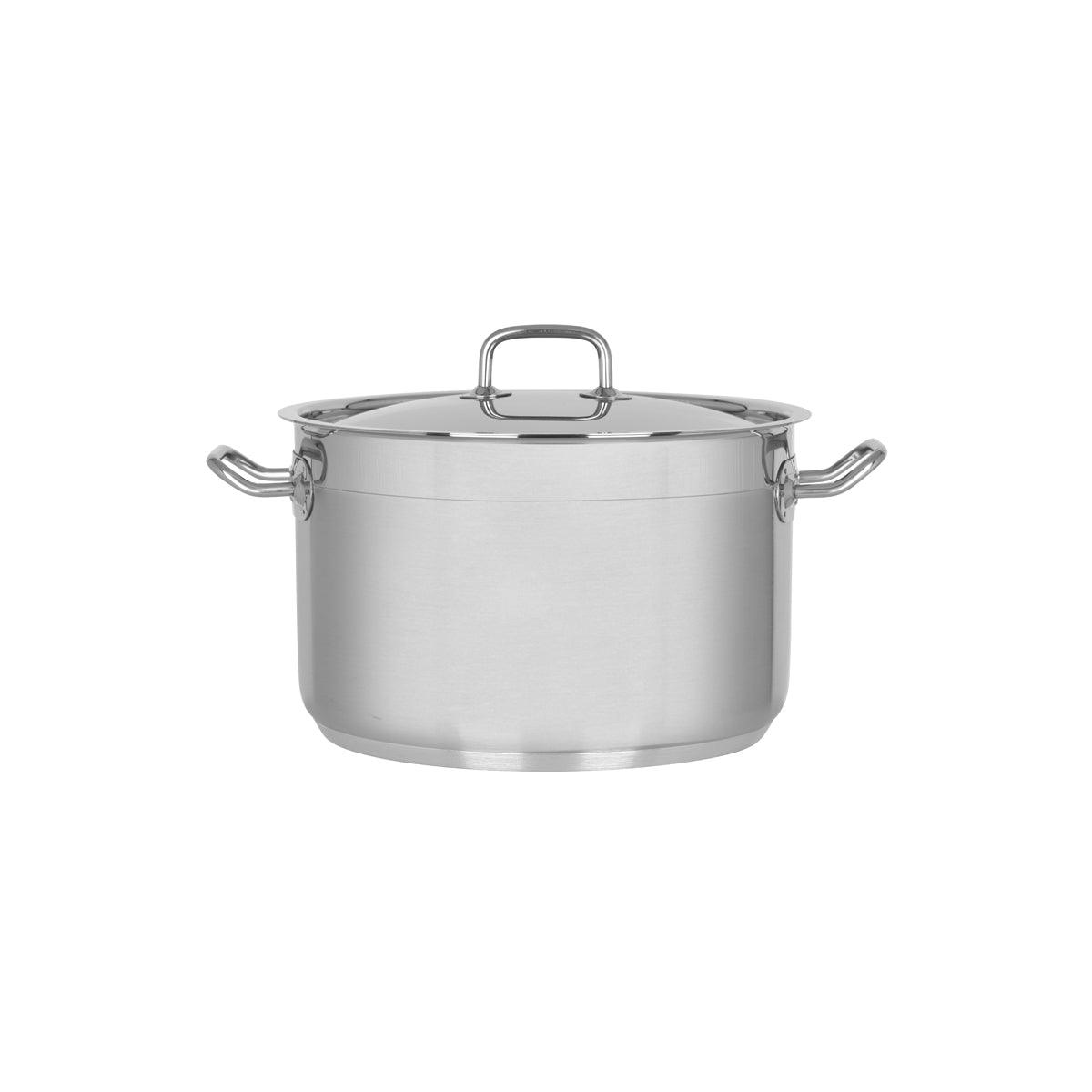 Chef Inox Professional Saucepot with Lid 280x175mm / 10.7Lt - Kitchenly
