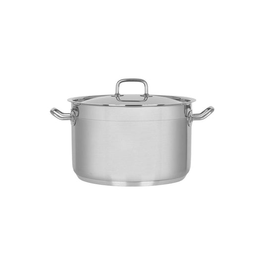 Chef Inox Professional Saucepot with Lid 280x175mm / 10.7Lt - Kitchenly