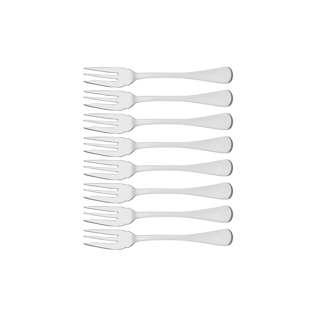 Tablekraft Elite Cake Fork Set 8pc - Kitchenly