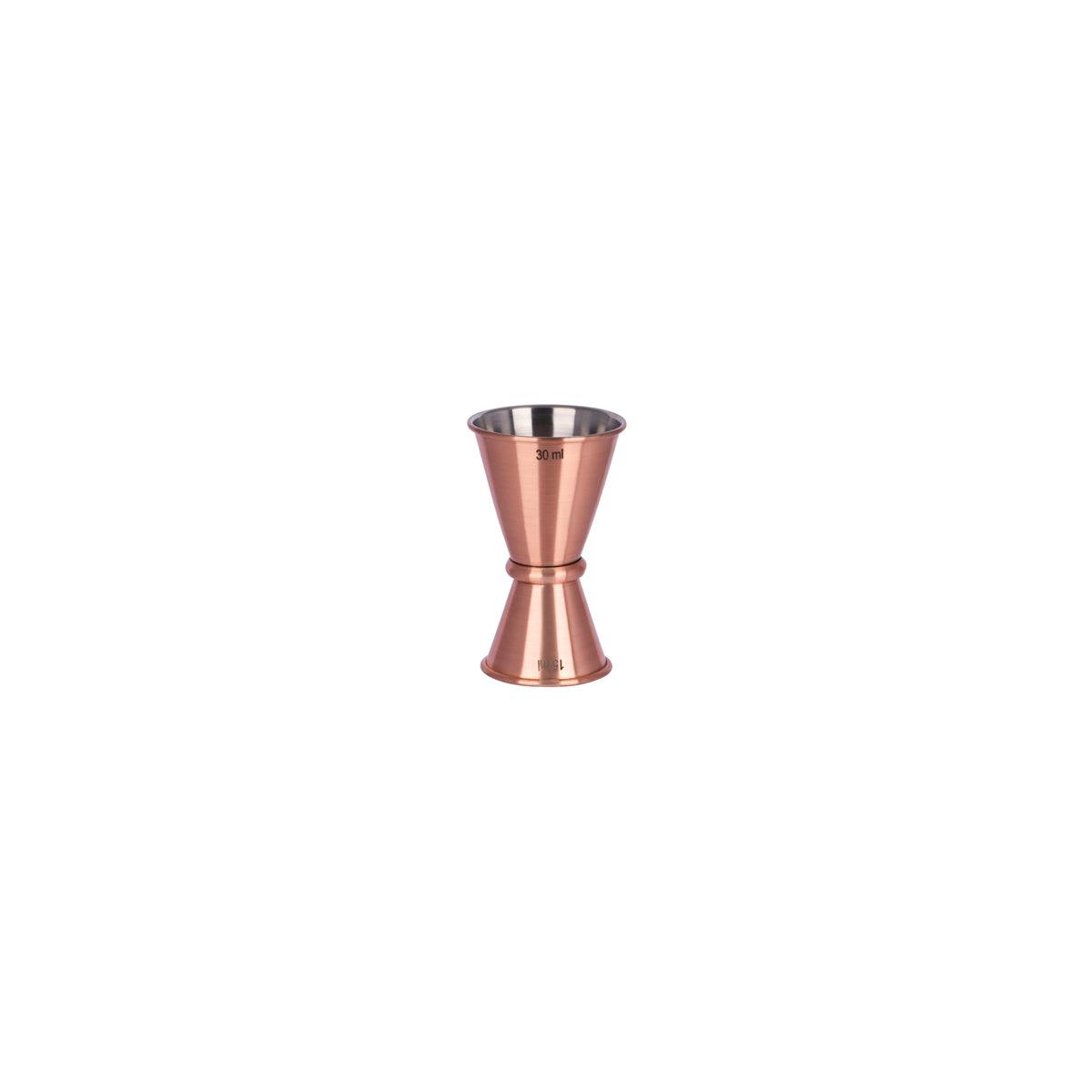 Chef Inox Japanese Jigger 15/30ml Copper - Kitchenly
