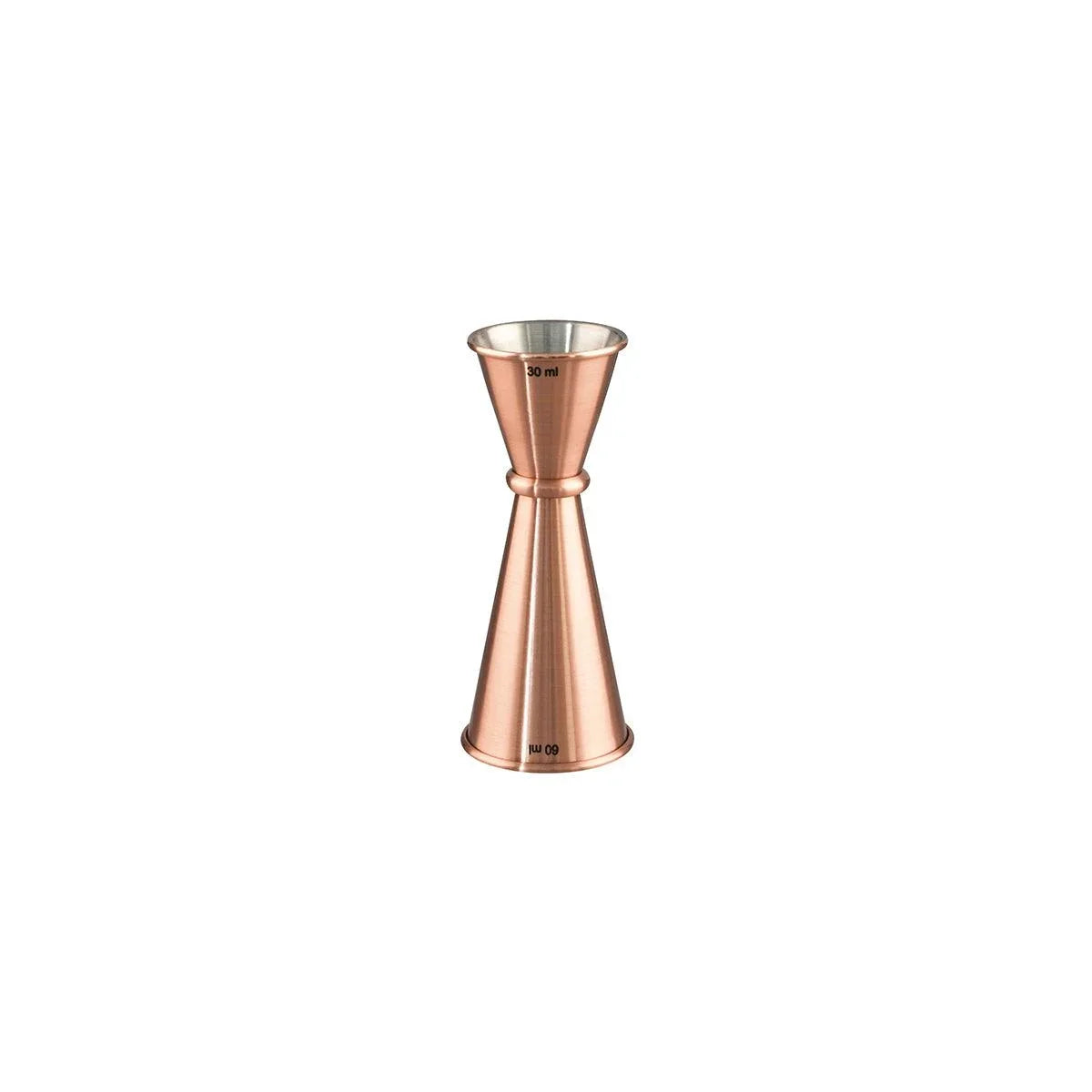 Chef Inox Japanese Jigger 30/60ml Copper - Kitchenly
