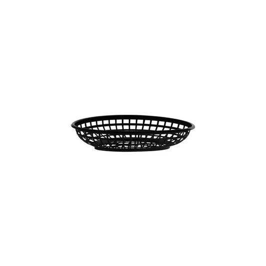 Chef Inox Coney Island Oval Serving Basket Plastic 235x150x47mm - Kitchenly