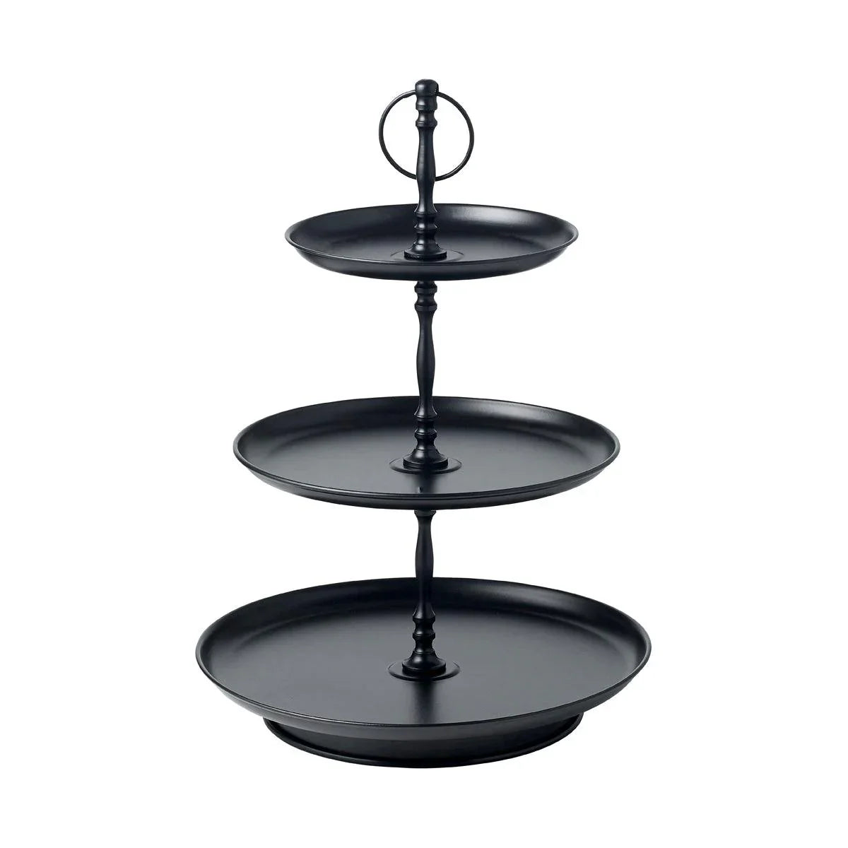 Chef Inox Coney Island Tea Stand 3-Tier Galvanised 180/250/310x470mm - Kitchenly