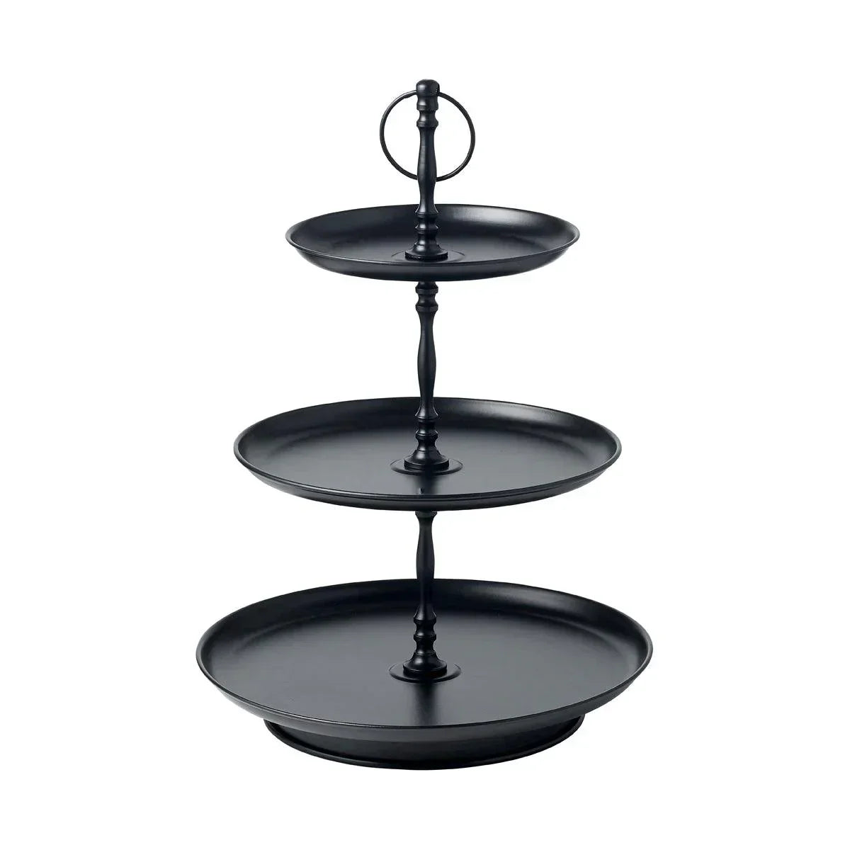 Chef Inox Coney Island Tea Stand 3-Tier Galvanised 180/250/310x470mm - Kitchenly