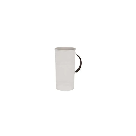 Chef Inox Coney Island Creme Water Pitcher with Leather Handle 1740ml (Box of 4) - Kitchenly