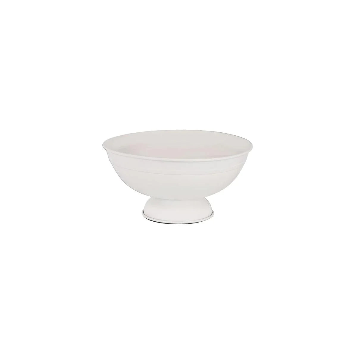 Chef Inox Coney Island Creme Round Footed Serving Bowl 305x150mm (Box of 4) - Kitchenly