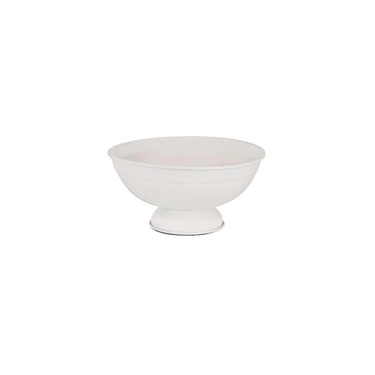 Chef Inox Coney Island Creme Round Footed Serving Bowl 305x150mm (Box of 4) - Kitchenly