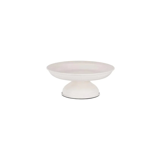 Chef Inox Coney Island Creme Round Coupe Footed Server 300x130mm (Box of 4) - Kitchenly