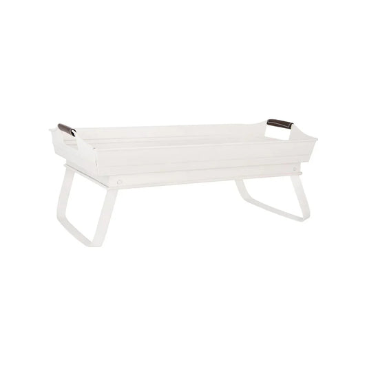 Chef Inox Coney Island Creme Rectangular Tray with Handles 480x310x185mm (Box of 6) - Kitchenly