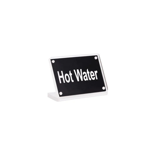 Chef Inox Buffet Sign Acrylic with Magnet Plate - Hot Water - Kitchenly