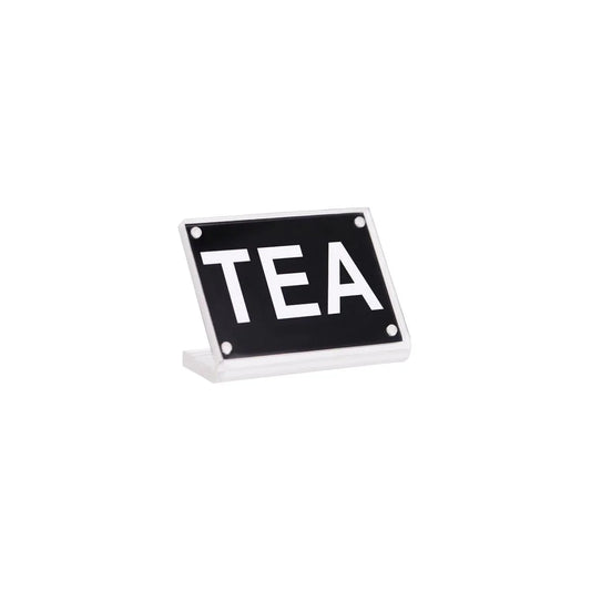 Chef Inox Buffet Sign Acrylic with Magnet Plate - Tea - Kitchenly