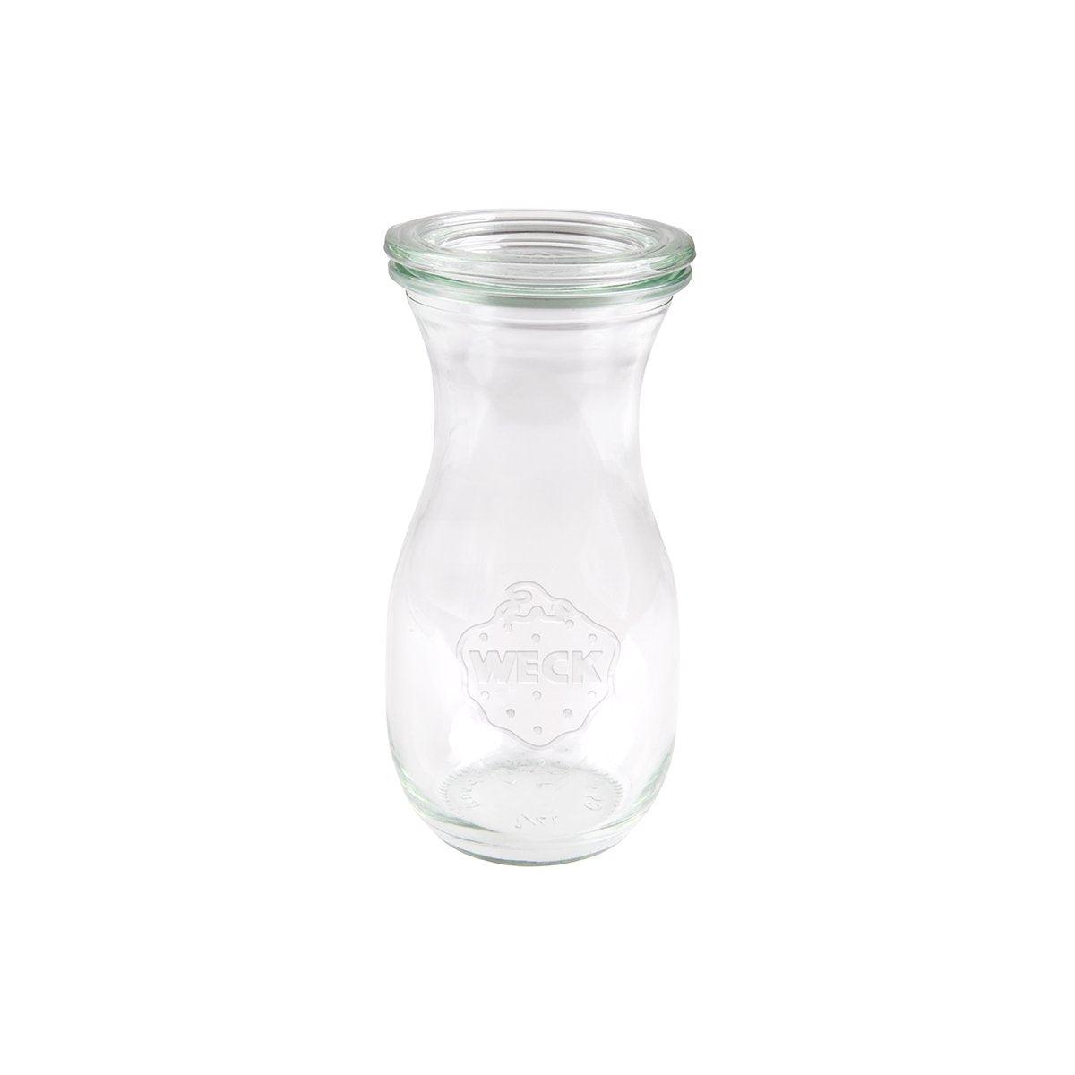 Weck Bottle Jar with Lid 60x140mm / 290ml (Box of 6) - Kitchenly