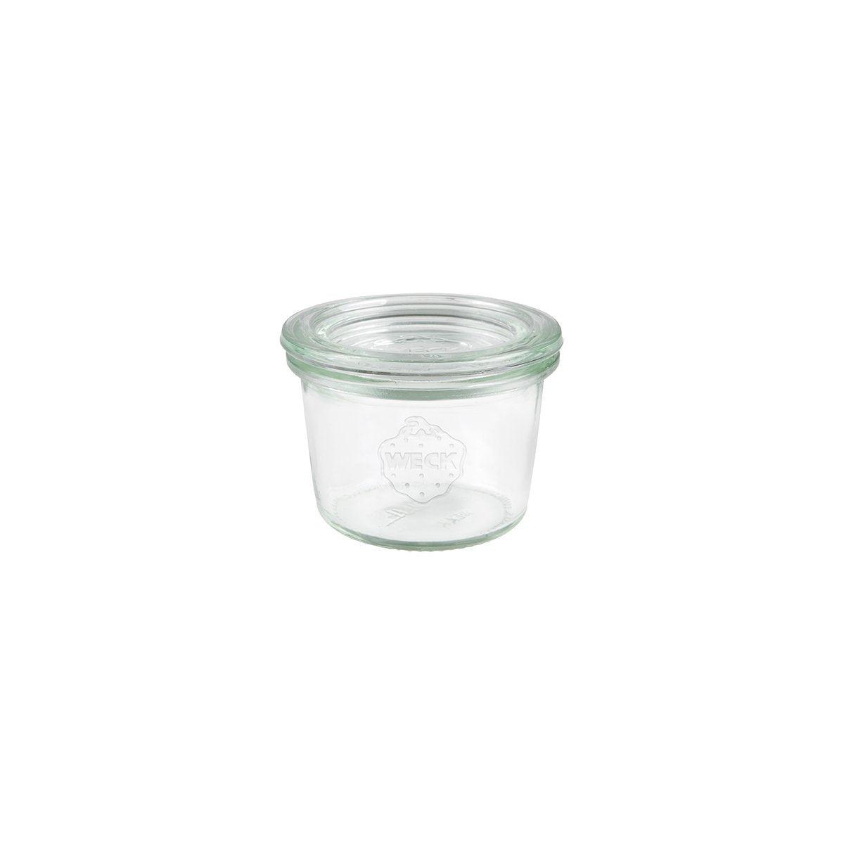 Weck Glass Jar with Lid 60x55mm / 80ml (Box of 24) - Kitchenly