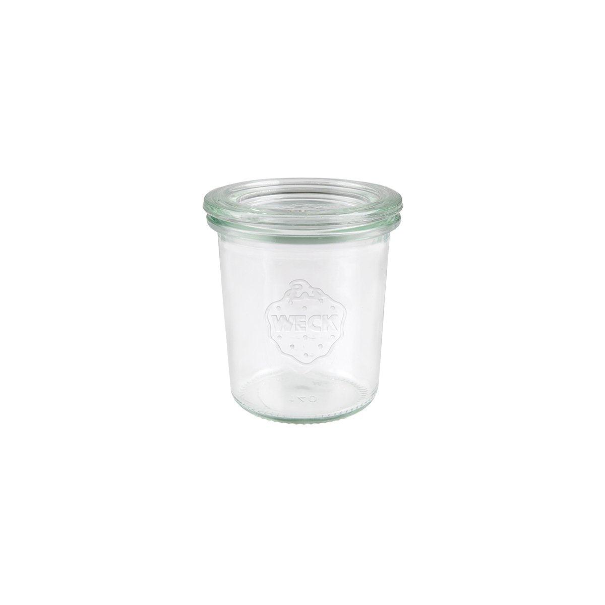 Weck Glass Jar with Lid 60x70mm / 140ml (Box of 12) - Kitchenly