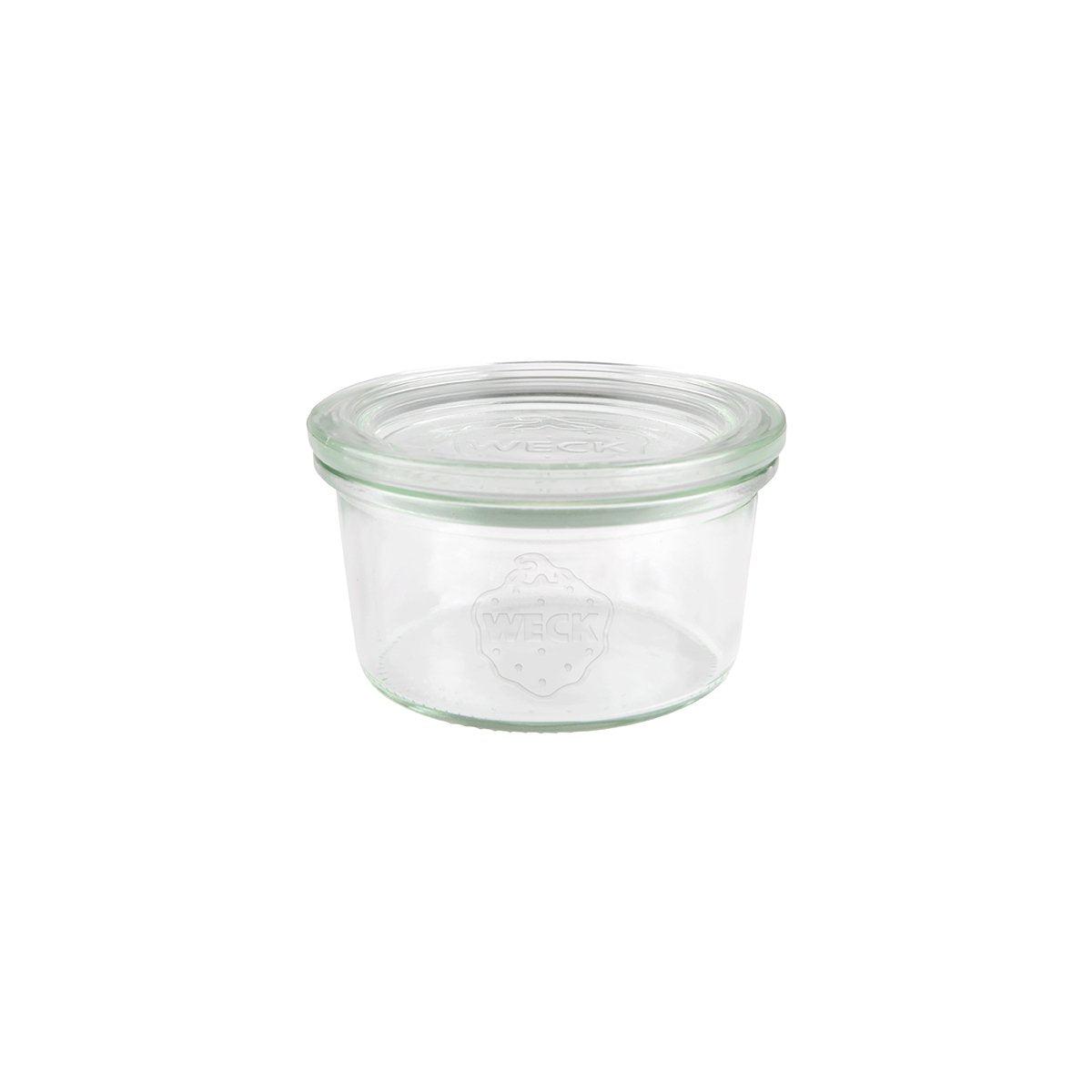 Weck Glass Jar with Lid 80x47mm / 165ml (Box of 12) - Kitchenly
