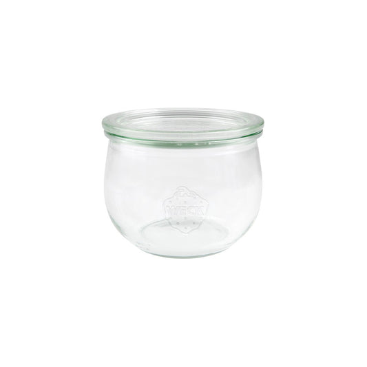 Weck Tulip Jar with Lid 100x85mm / 580ml (Box of 6)